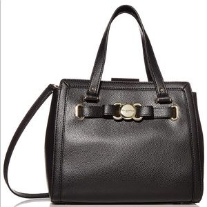 NWT Karl Lagerfeld Paris leather Satchel/crossbody